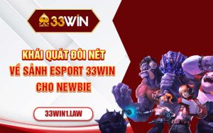 Khái quát đôi nét về sảnh esport 33win cho newbie